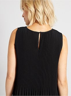 Blusa plissada - Kiabi