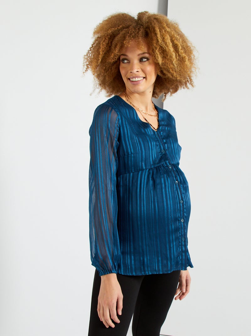 Blusa pré-mamã Azul - Kiabi