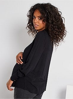 Futura mamã - Blusa pré-mamã com renda - Kiabi