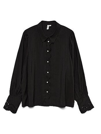 Blusa Preta Feminina Vero Moda Henrietta