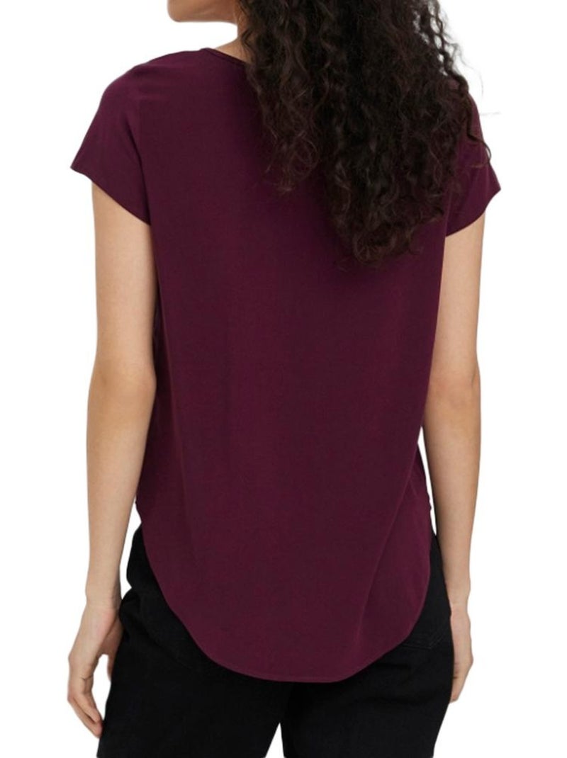 Blusa Prune para Mulher Vero Moda 10248152 Roxo ameixa - Kiabi