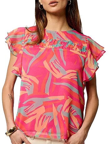 Blusa Rosa Feminina Kaporal Erna