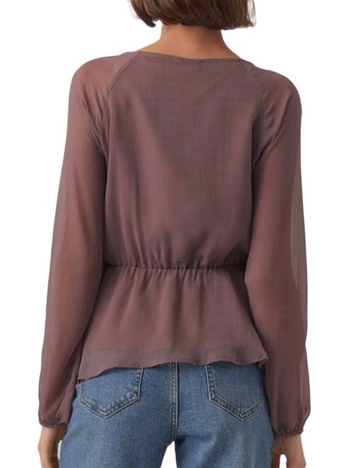Blusa Rosa Vero Moda Mally para Mulher - Kiabi Blusa Rosa Vero Moda Mally para Mulher - Kiabi