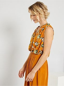 Blusa sem mangas - Kiabi