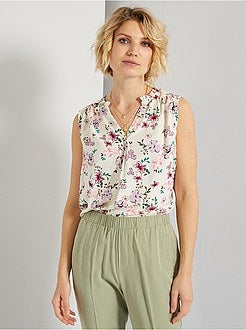 Blusa sem mangas - Kiabi