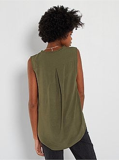 Blusa sem mangas - Kiabi