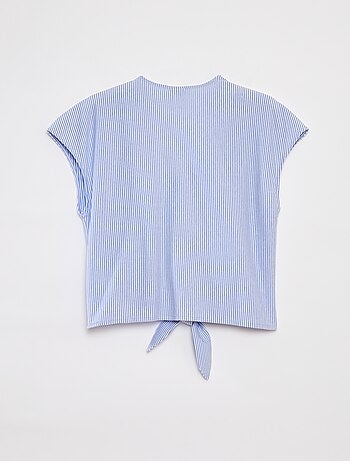 Blusa sem mangas com botões e laço 'JDY'