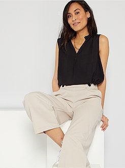 Blusa sem mangas - Kiabi