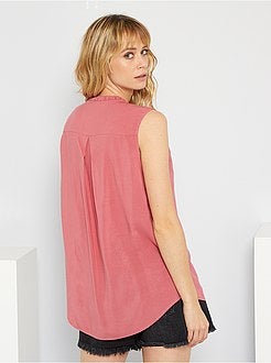 Blusa sem mangas - Kiabi