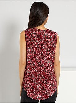 Blusa sem mangas - Kiabi