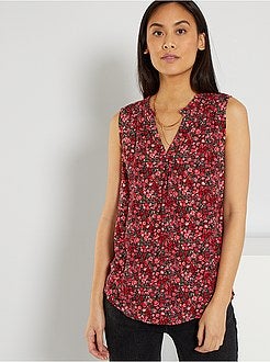 Blusa sem mangas - Kiabi