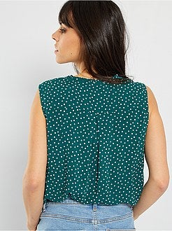 Blusa sem mangas - Kiabi