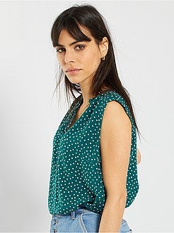 Blusa sem mangas - Kiabi