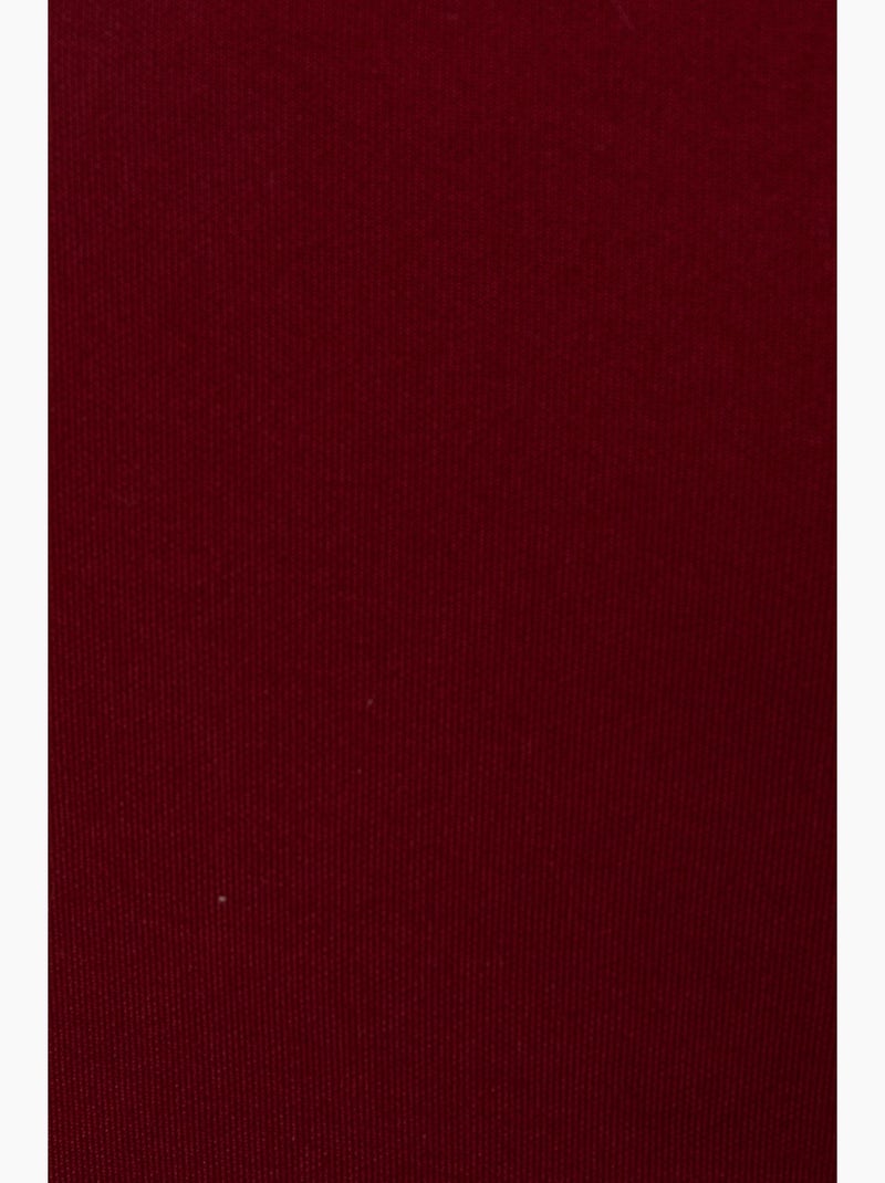 Blusa slim fit com decote canoa e manga comprida hiccup Vermelho - Kiabi