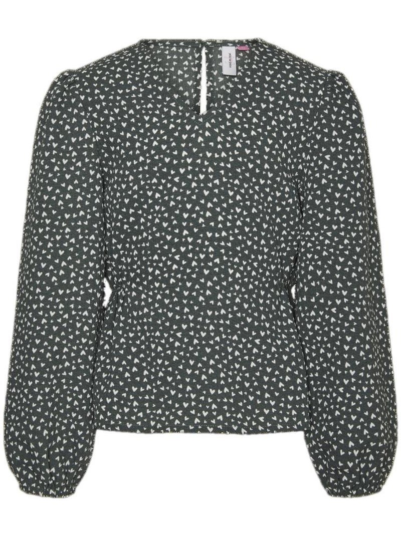 Blusa Verde Vero Moda Banny para Menina Verde - Kiabi