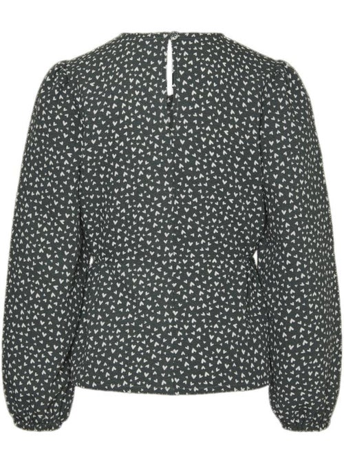 Blusa Verde Vero Moda Banny para Menina - Kiabi Blusa Verde Vero Moda Banny para Menina - Kiabi