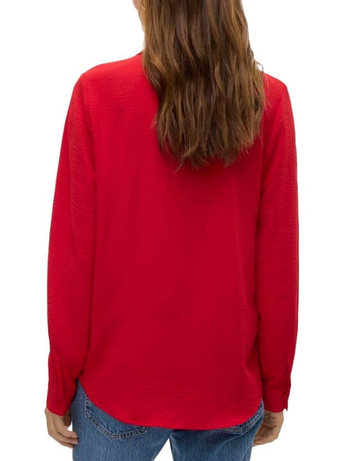 Blusa vermelha vero moda malva para mulher - Kiabi Blusa vermelha vero moda malva para mulher - Kiabi