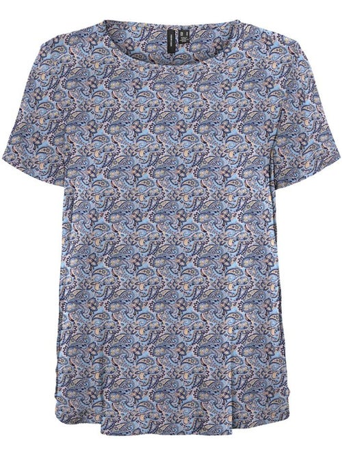 Blusa vero moda easy com padrões para mulher - Kiabi Blusa vero moda easy com padrões para mulher - Kiabi