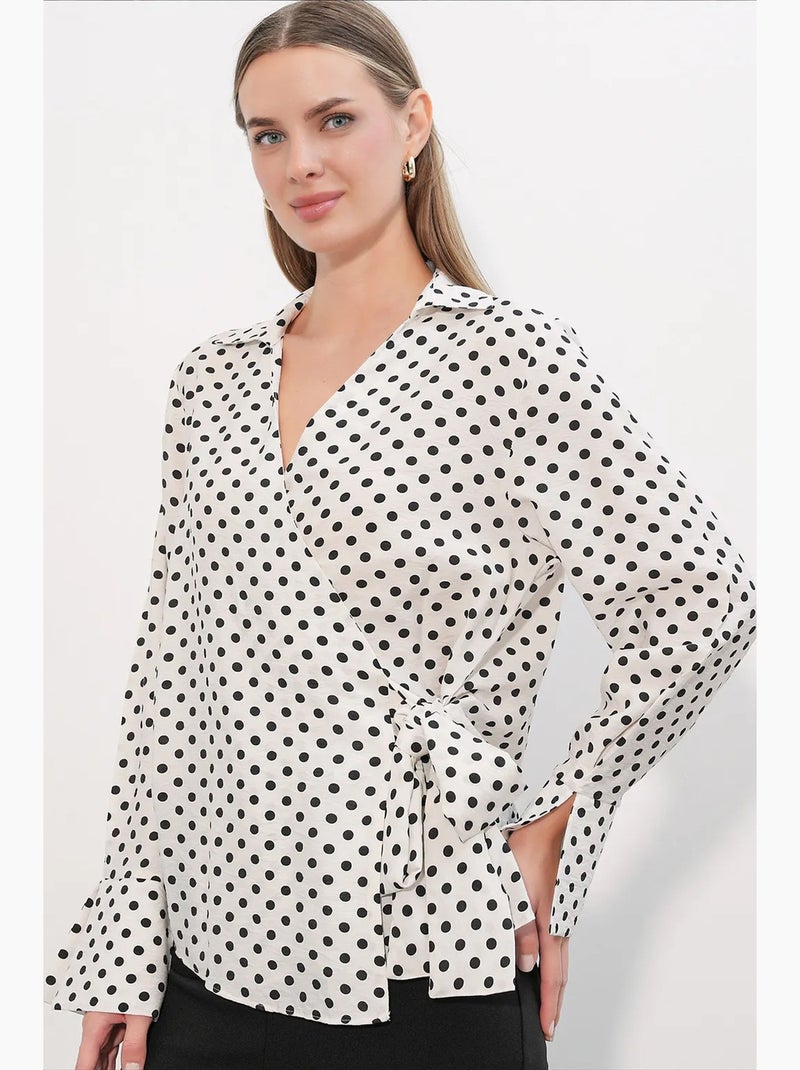 Blusa viscose nylon bdart Branco sujo - Kiabi
