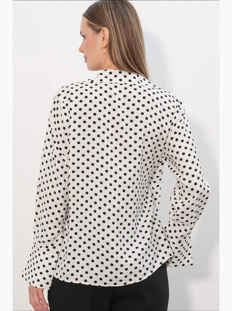 Blusa viscose nylon bdart Branco sujo - Kiabi