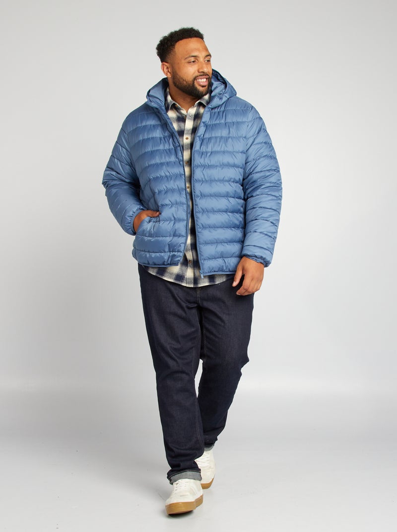 Blusão acolchoado AZUL - Kiabi