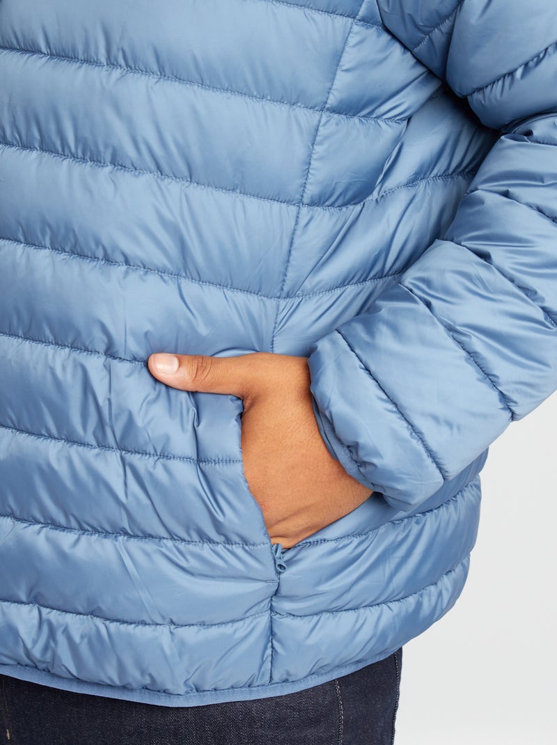 Blusão acolchoado AZUL - Kiabi
