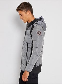 Blusão acolchoado com capuz - Kiabi