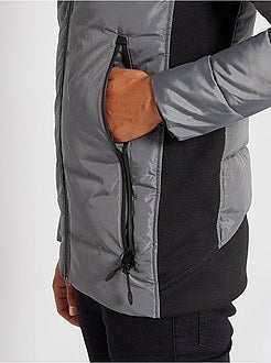 Blusão acolchoado com capuz - Kiabi