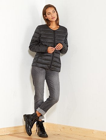 Blusão acolchoado com fecho - Kiabi