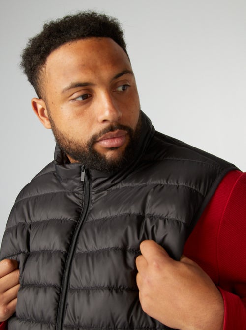 Blusão acolchoado sem mangas impermeável - Kiabi