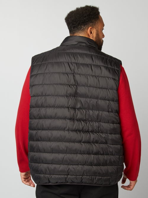 Blusão acolchoado sem mangas impermeável - Kiabi