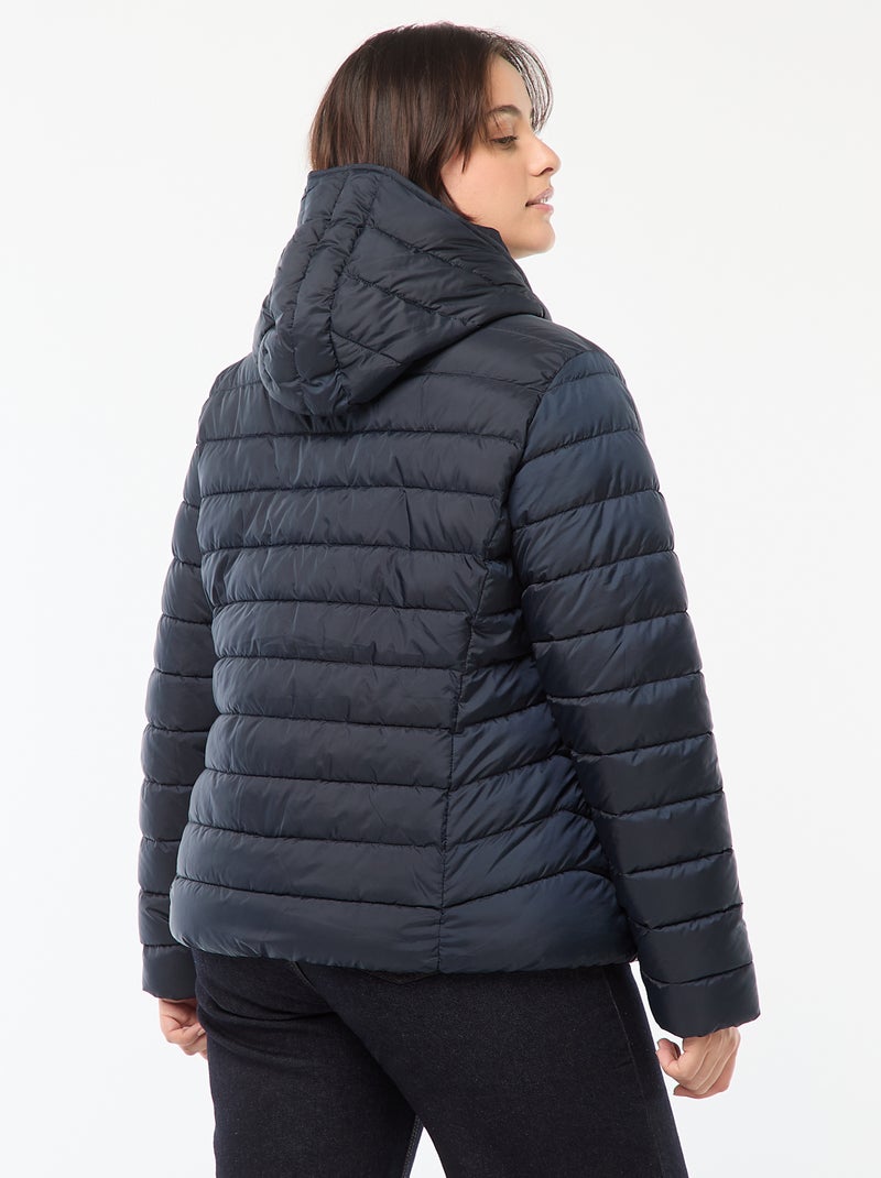 Blusão almofadado impermeável Azul - Kiabi