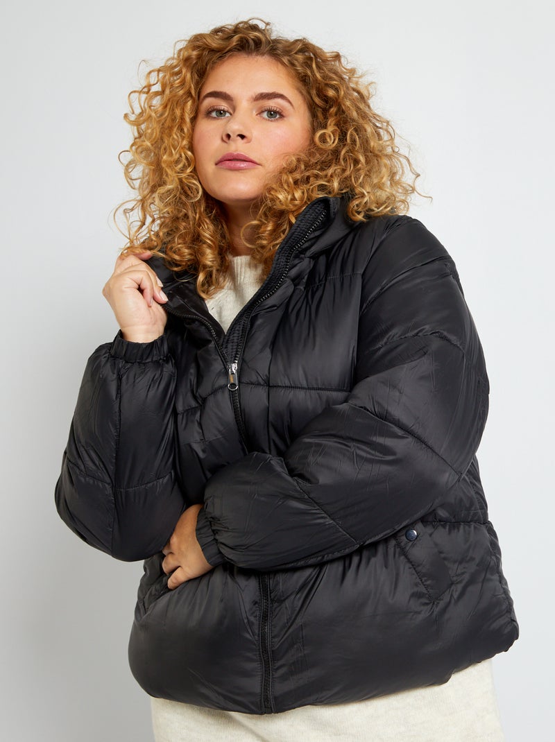 Blusão almofadado impermeável 'Vero Moda' Preto - Kiabi