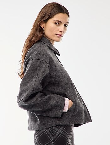 Blusão americano imitação lã