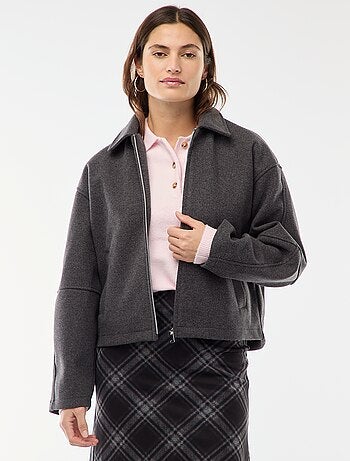 Blusão americano imitação lã