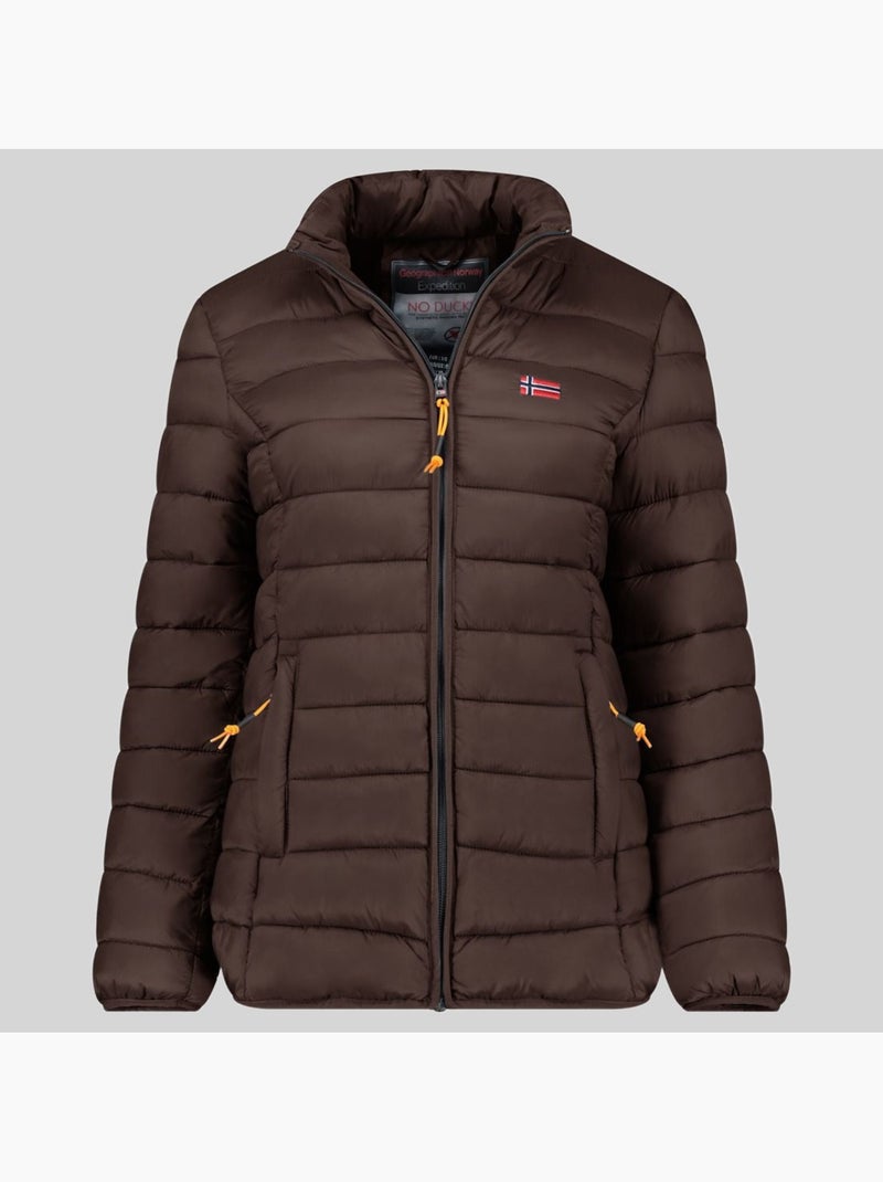 Blusão atikolor basic – geographical norway Castanho-escuro - Kiabi