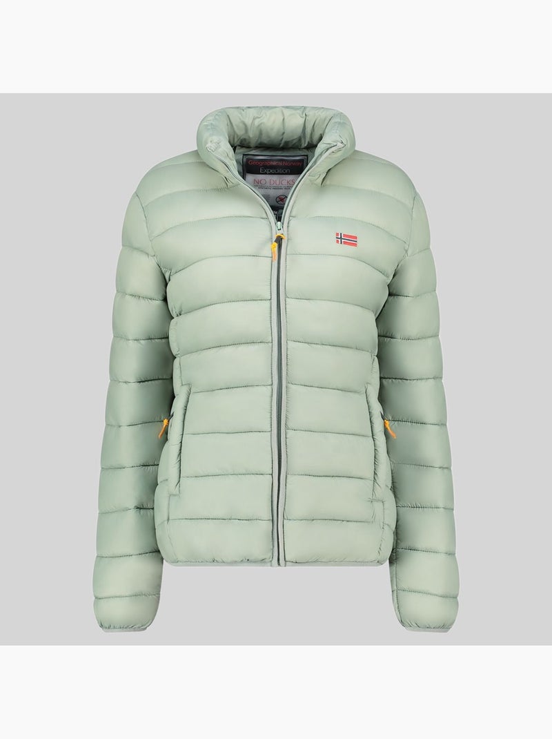 Blusão atikolor basic – geographical norway Verde pastel - Kiabi