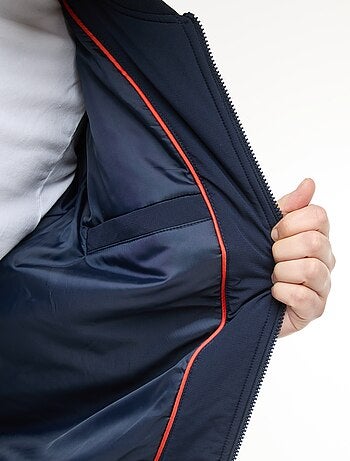 Blusão aviador repelente de água liso