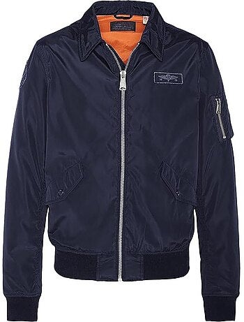 Blusão Bomber CWU Schott para Homem Azul-Marinho