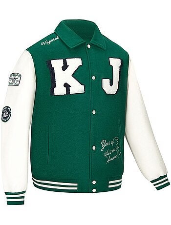 Blusão Bomber Kaporal MEDDY para Menino Verde/Branco