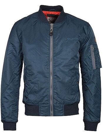 Blusão Bomber Schott Jet17 Preto para Homem