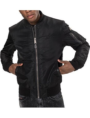 Blusão bomber schott jet17 preto para homem