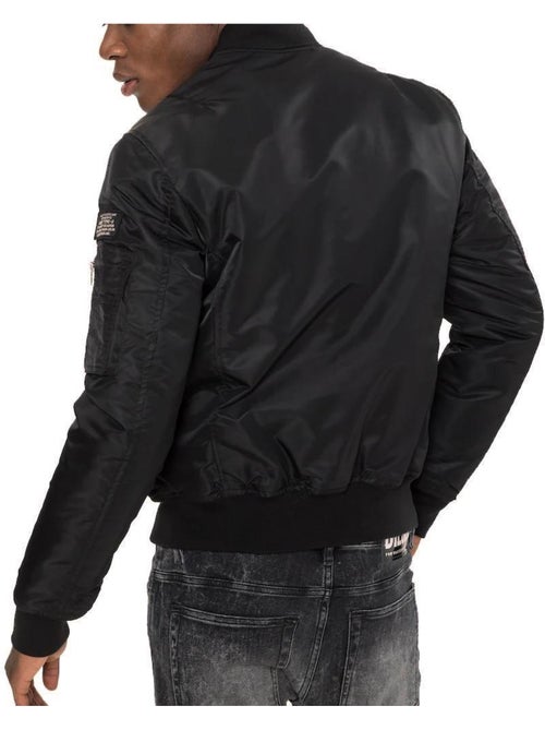 Blusão Bomber Schott Jet17 Preto para Homem - Kiabi Blusão Bomber Schott Jet17 Preto para Homem - Kiabi