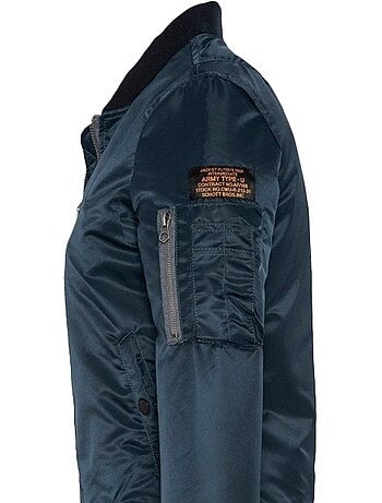 Blusão Bomber Kaki Schott para Mulher JET17W