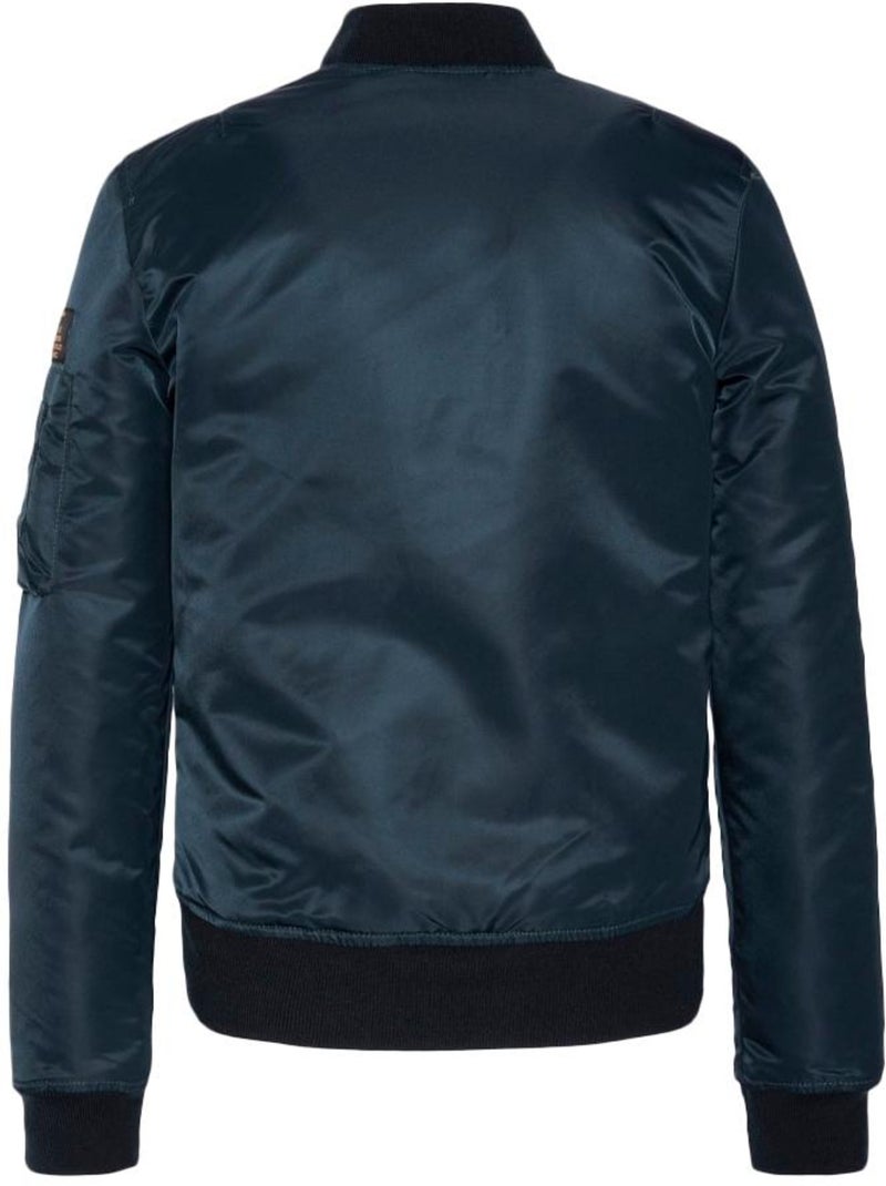 Blusão Bomber Schott JET17W para Mulher Azul-marinho - Kiabi