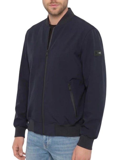 Blusão Bomber Schott Layton para Homem Azul-Marinho - Kiabi Blusão Bomber Schott Layton para Homem Azul-Marinho - Kiabi