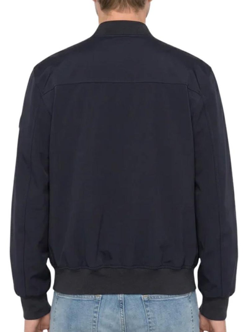 Blusão Bomber Schott Layton para Homem Azul-Marinho Azul-marinho - Kiabi