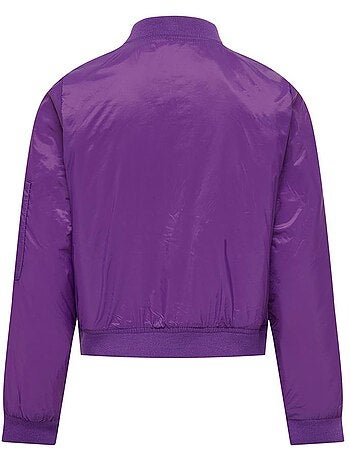 Blusão Bomber Violeta para Menino Kids ONLY Kogthilde