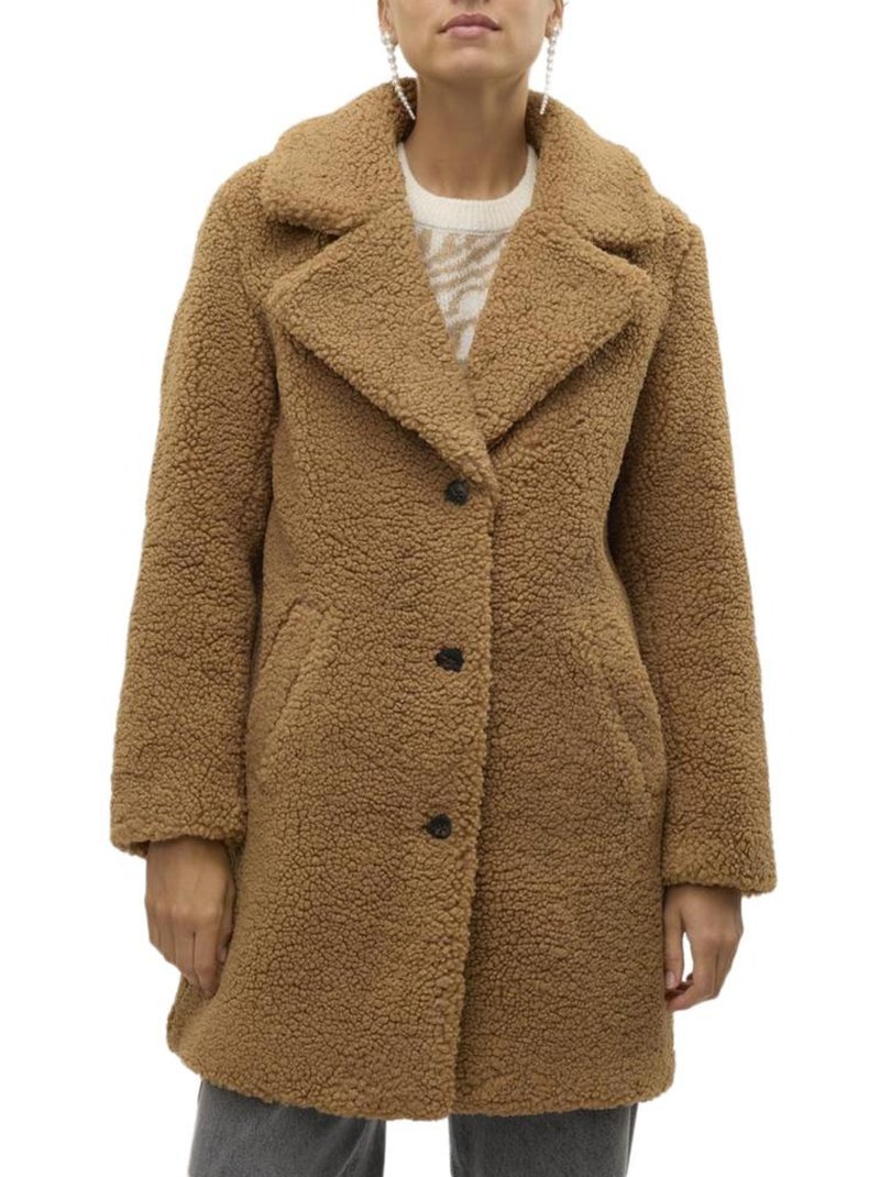 Blusão Camel Feminino Vero Moda Kylie Castanho-capuccino - Kiabi