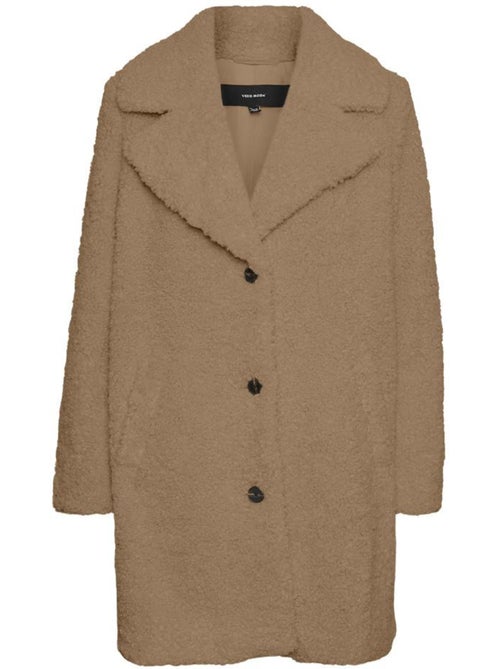 Blusão Camel Feminino Vero Moda Kylie - Kiabi Blusão Camel Feminino Vero Moda Kylie - Kiabi